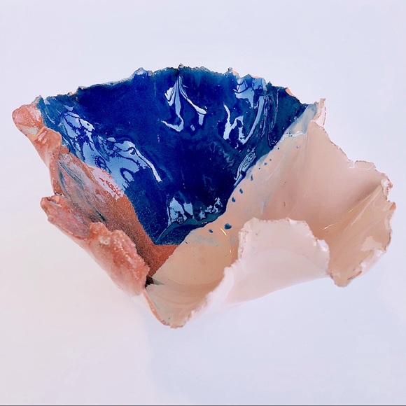 Handmade Glazed Ceramic Trinket Bowl / Dish - Picture 14 of 17